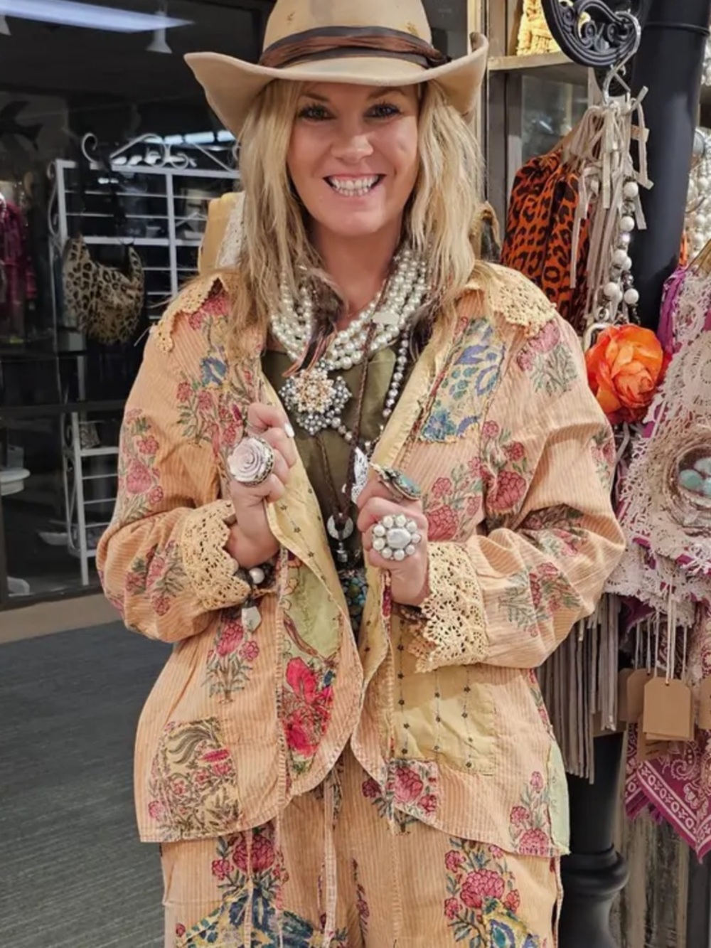 A Rare Bird Dahlia Reversible Jacket